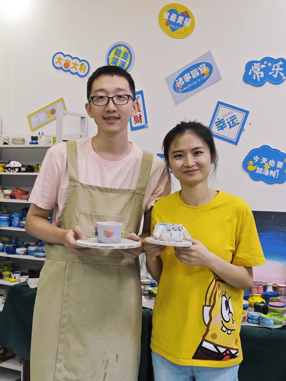 一起做手工 DIY杯子